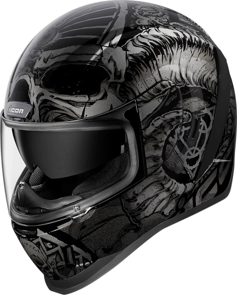 Hlmt Afrm Sacrosnct Bk 3x Black, Silver 3XL, 1, nordicamoto.ro