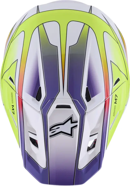 Cască Alpinestars SM7 Fuse White-1