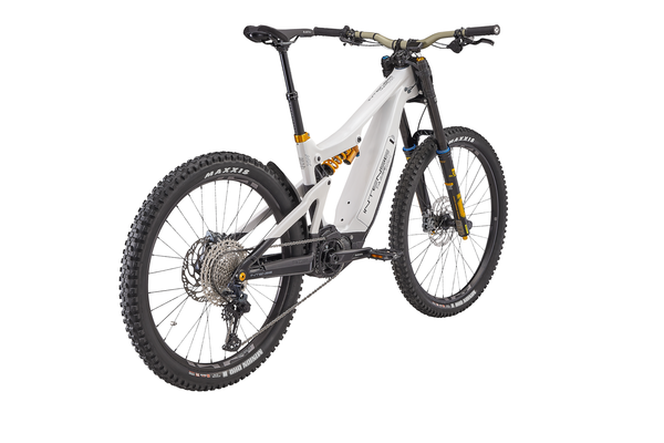 Tazer Mx Carbon E-bike - Pro Build White L/XL-3
