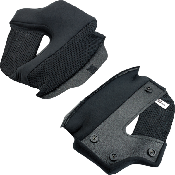 Lane Splitter Helmet Cheek Pads Black, 3, nordicamoto.ro