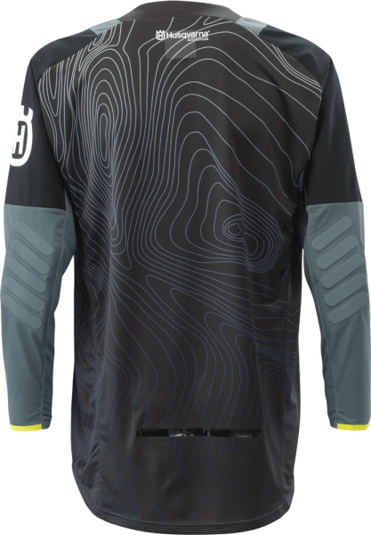 Tricou Husqvarna Gotland Blue/Grey/Black-0