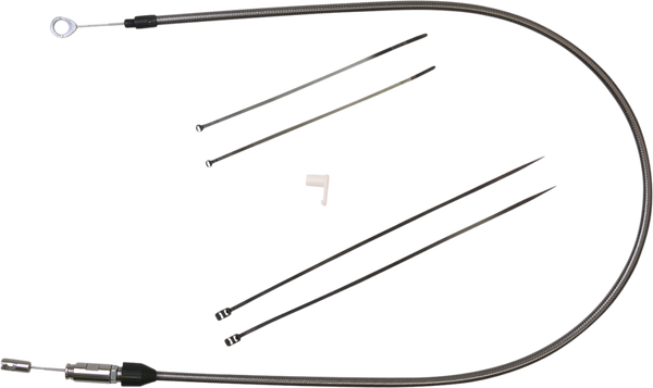 Black Pearl Quick Connect Upper Clutch Cable Black, 1, nordicamoto.ro