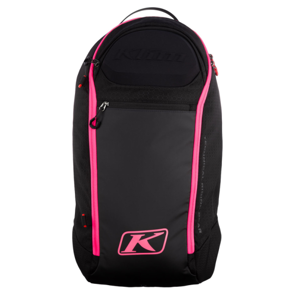 Rucsac Snowmobil Klim Krew 16 Black - Knockout Pink-4