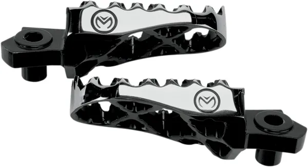 MOOSE RACING Hybrid Footpegs Black 