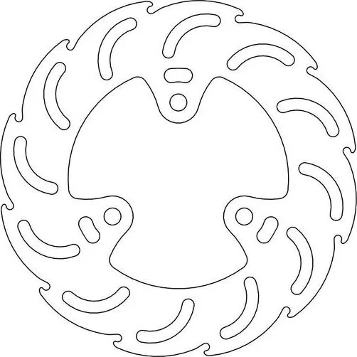 Rotor din oțel inoxidabil din seria Flame, 1, nordicamoto.ro