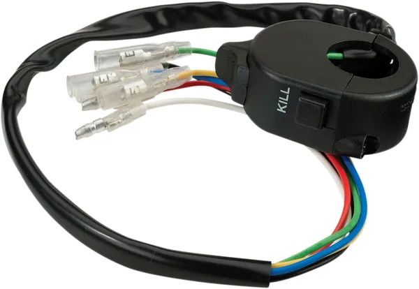 MOOSE RACING Universal Headlight-kill Switch Combo Black -0