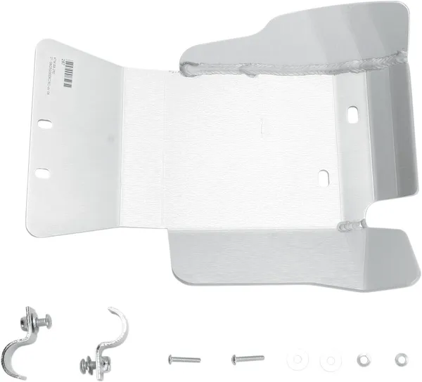 Placă de protecție din aluminiu MOOSE RACING (argintie), 1, nordicamoto.ro