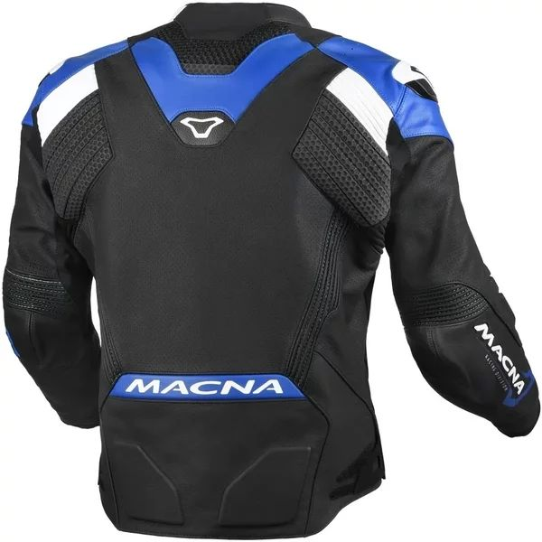 Geaca de piele sport MACNA BLITZ Negru 48, 52, nordicamoto.ro