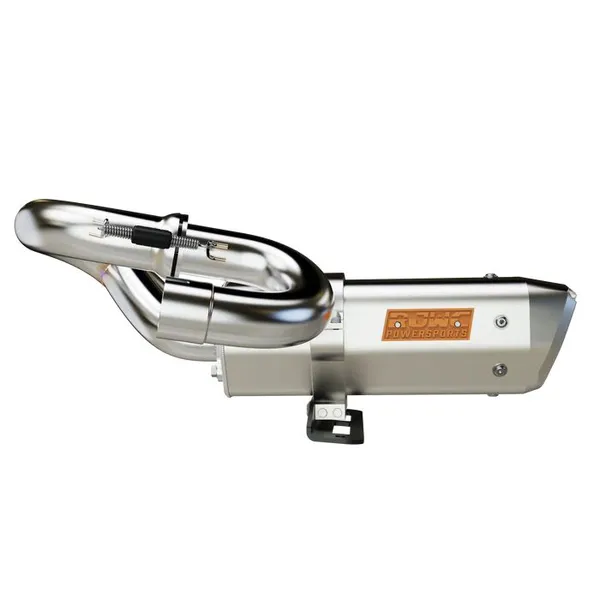 Apx Aluminium Slip-on Muffler Anodized Clear -0