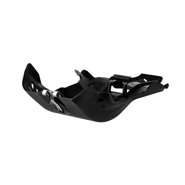 Skid Plate With Linkage Protection Black