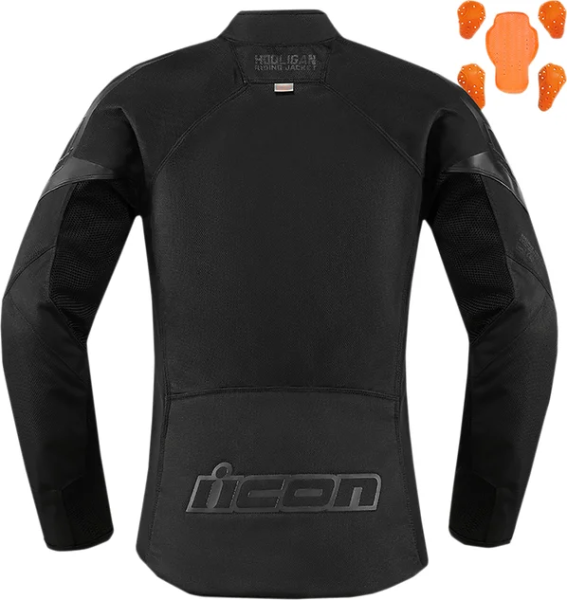 Geaca Textila Dama Icon Hooligan™ Black-0