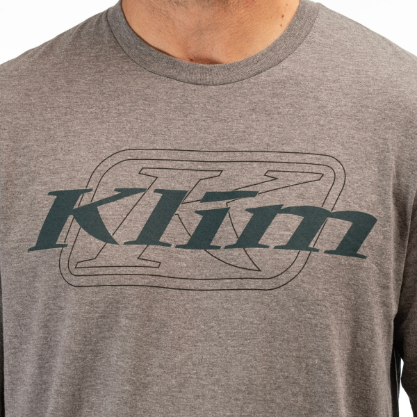 Bluza Klim K Corp LS T Black - White-2