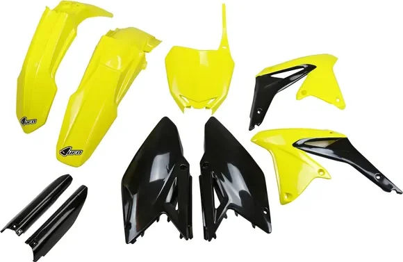 Full Body Replacement Plastic Kit Black, Yellow