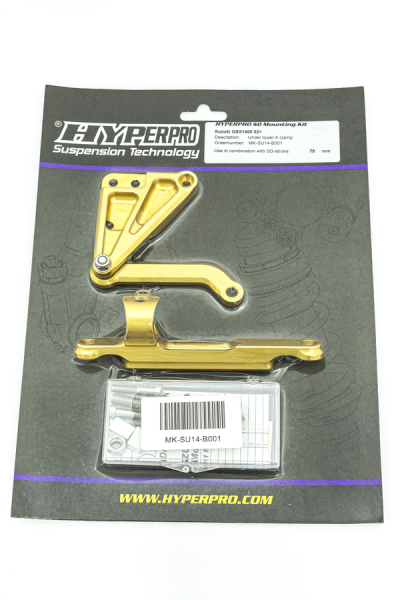 Steering Damper Mounting Kit Gold, 2, nordicamoto.ro