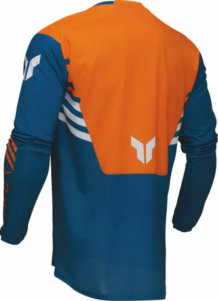 Tricou Enduro Thor Launchmode Zone Blue-2