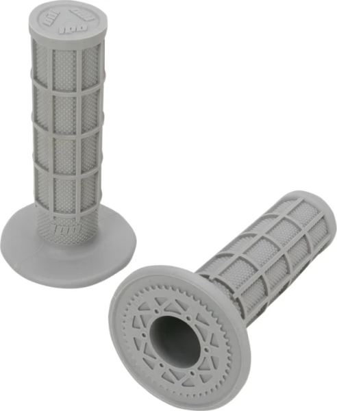 Ruffian Mx Full Waffle Single-ply Grips Gray, 1, nordicamoto.ro