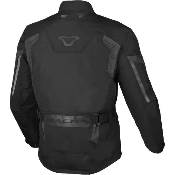 Geaca textil impermeabila MACNA VAULTURE S Negru/Rosu, 4, nordicamoto.ro