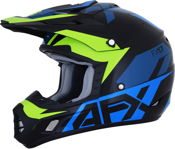 Helmet Fx17 M-red-blkRed  M, 1, nordicamoto.ro