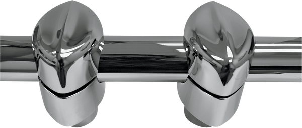 Mohawk Handlebar Riser Cap Silver, 1, nordicamoto.ro