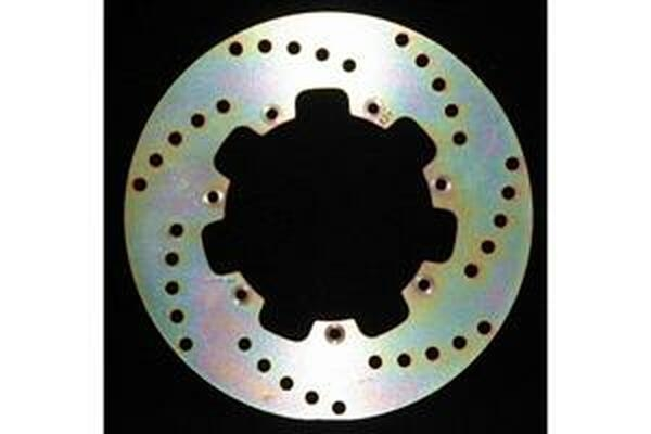 Round Hpsr Solid Brake Rotor Gold, Zinc, 1, nordicamoto.ro
