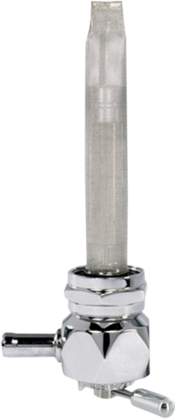 Power-flo Fuel Valve Chrome, 1, nordicamoto.ro