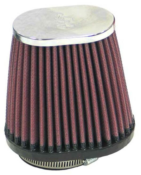 Clamp-on Air Filter Chrome, 1, nordicamoto.ro