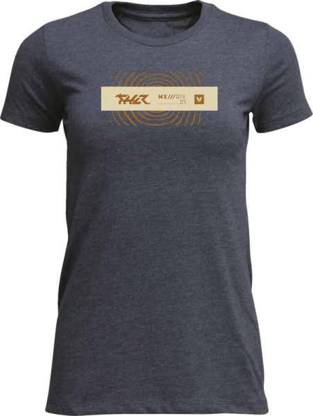 Womens Mind Control T-shirt Blue -ee6e3c68b39fa35884fbb455c7a19647.webp