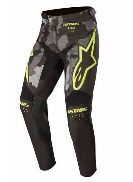 Pantaloni ALPINESTARS Racer Tactical Black/Gray Camo/Yellow Fluo