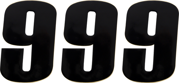 Vinyl Race Numbers Black, 2, nordicamoto.ro