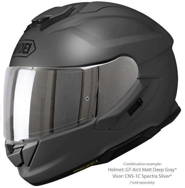 Casca integrala SHOEI GT-AIR3 Matt Deep Grey XXL-5