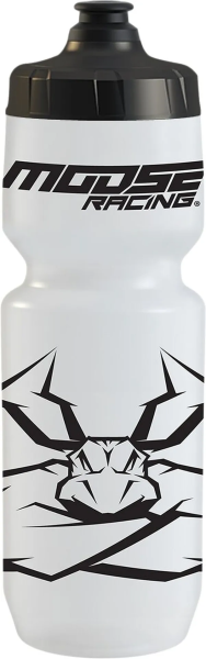 MOOSE RACING Water Bottle Black, White 