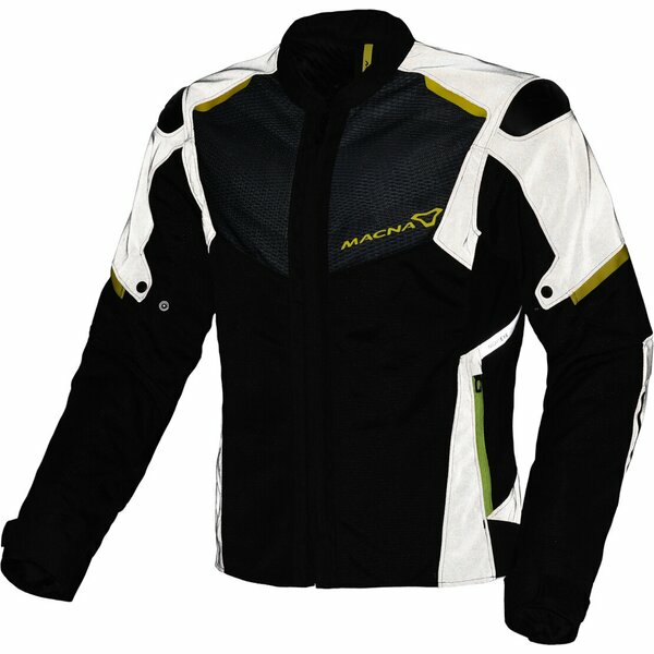 Geaca textil de vara MACNA ORCANO Night Eye™ 2.0 S Negru/Galben-2