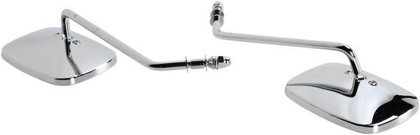 Oem-style Rectangular Mirrors Chrome, 1, nordicamoto.ro