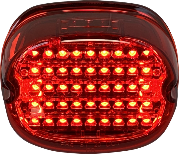Low Profile Led Taillight Red, 3, nordicamoto.ro