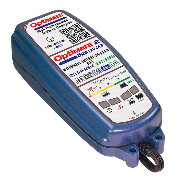 Optimate 2 Duo Blue, 4, nordicamoto.ro