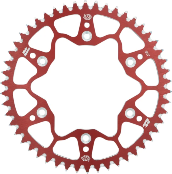 Pinion de motocross 7075, roșu, 1, nordicamoto.ro