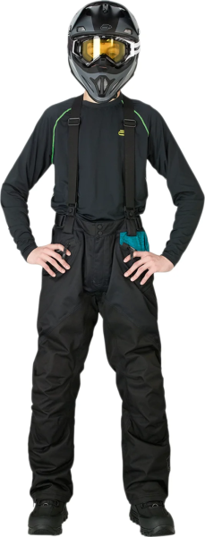 Lat48 Bib Black, Green XL, 2, nordicamoto.ro