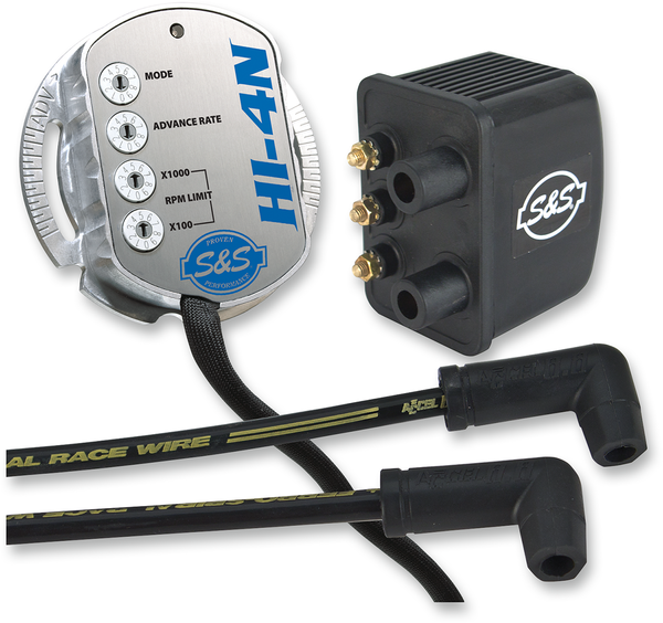 Hi-4n Ignition Kit Black, Gray, 1, nordicamoto.ro