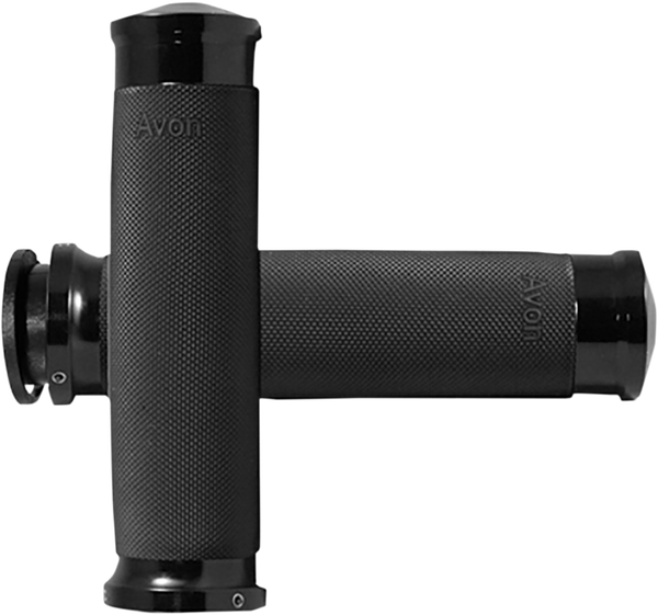 Custom Contour Grips Black, 1, nordicamoto.ro