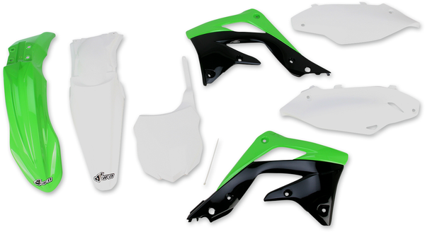 Full Body Replacement Plastic Kit Black, Green, White 