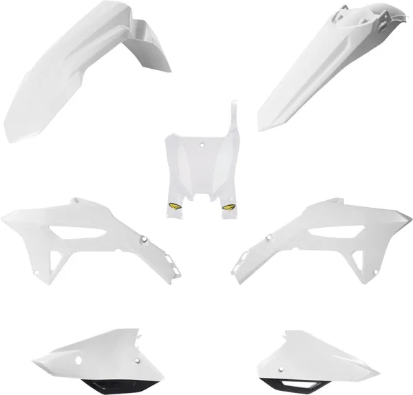 5 Piece Replica Body Kit White-0