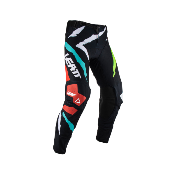 Pantaloni Leatt Moto 5.5 IKS Tiger Black/White/Green/Red