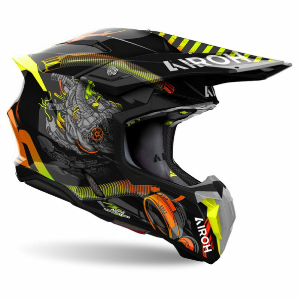 Casca Moto Airoh Twist 3 Toxic Gloss-1