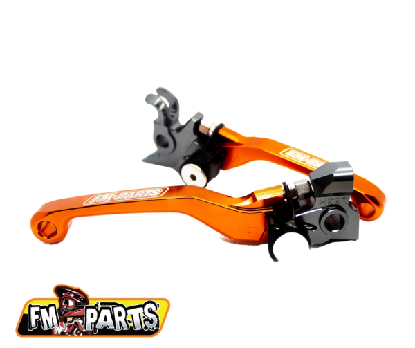 Set Manete Foldabile KTM 2008-2014 Portocalii Fm-Parts-3