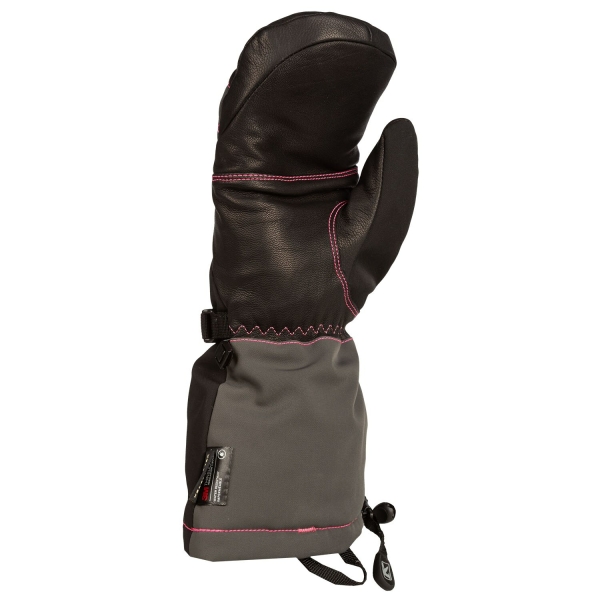 Manusi Damas Klim Allure Mitten Knockout Pink - Asphalt-0