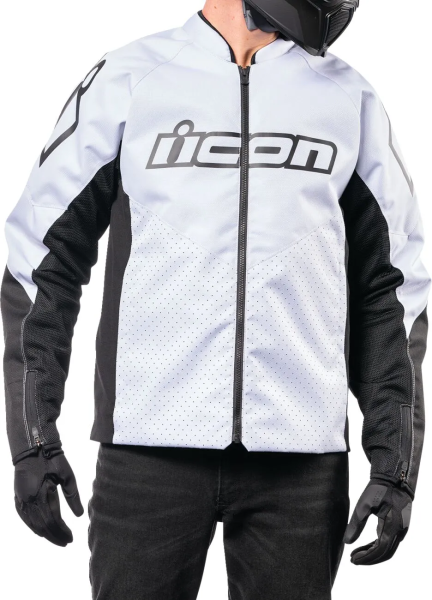 Geaca Textil Icon Hooligan™ CE White-6