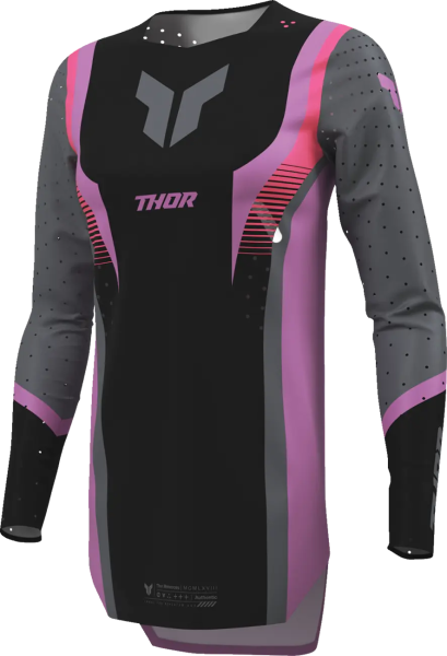 Womens Sportmode Velocity Jersey Purple, Black -9