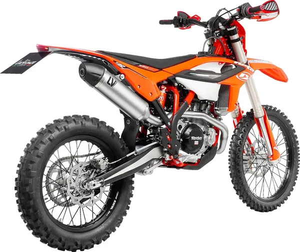 Tobă de eșapament LeoVince LV-X EVO Slip-On pentru Beta RR 4T 350 / 390 / 430 / 480 (2020–2024), 1, nordicamoto.ro