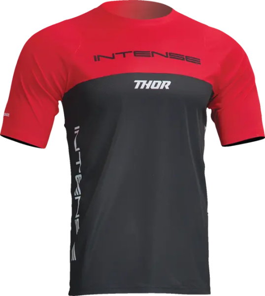 Tricou MTB Thor Intense Assist Censis Black/Red-3
