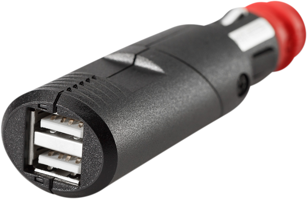 Usb Double Charging Socket With Universal Plug-0